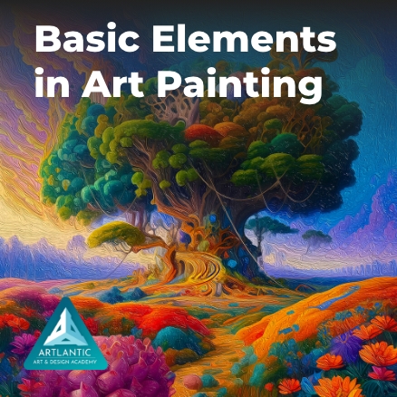 Basic elements in art painting course