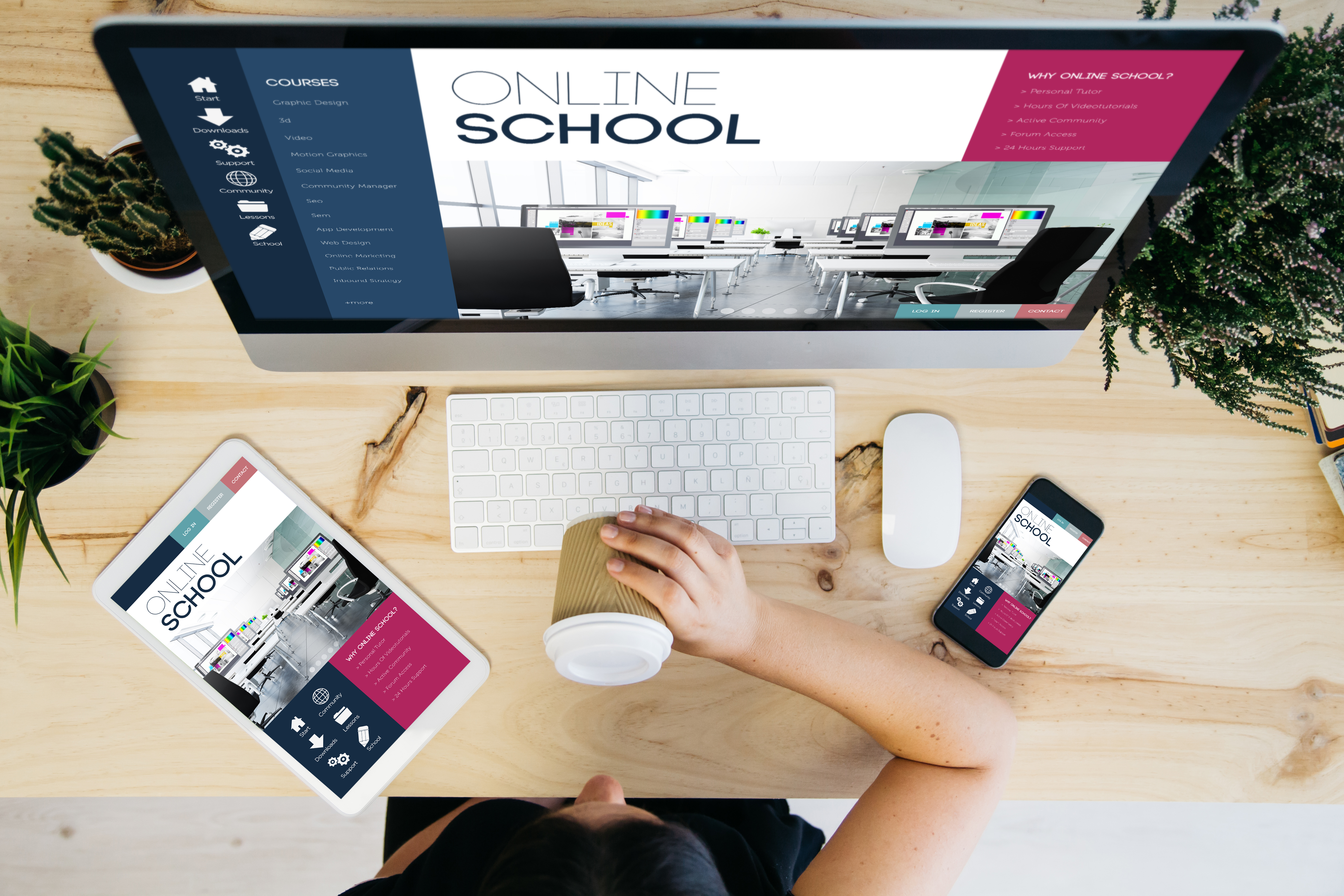 Responsive web design school